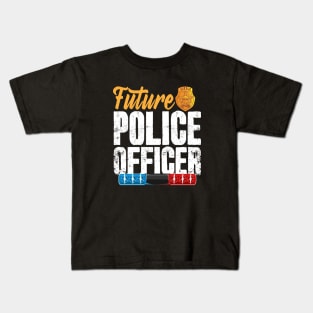 Future Police Officer Kids T-Shirt